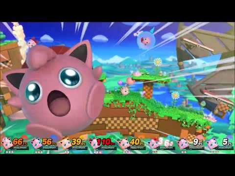 8 Player Jigglypuff Smash!