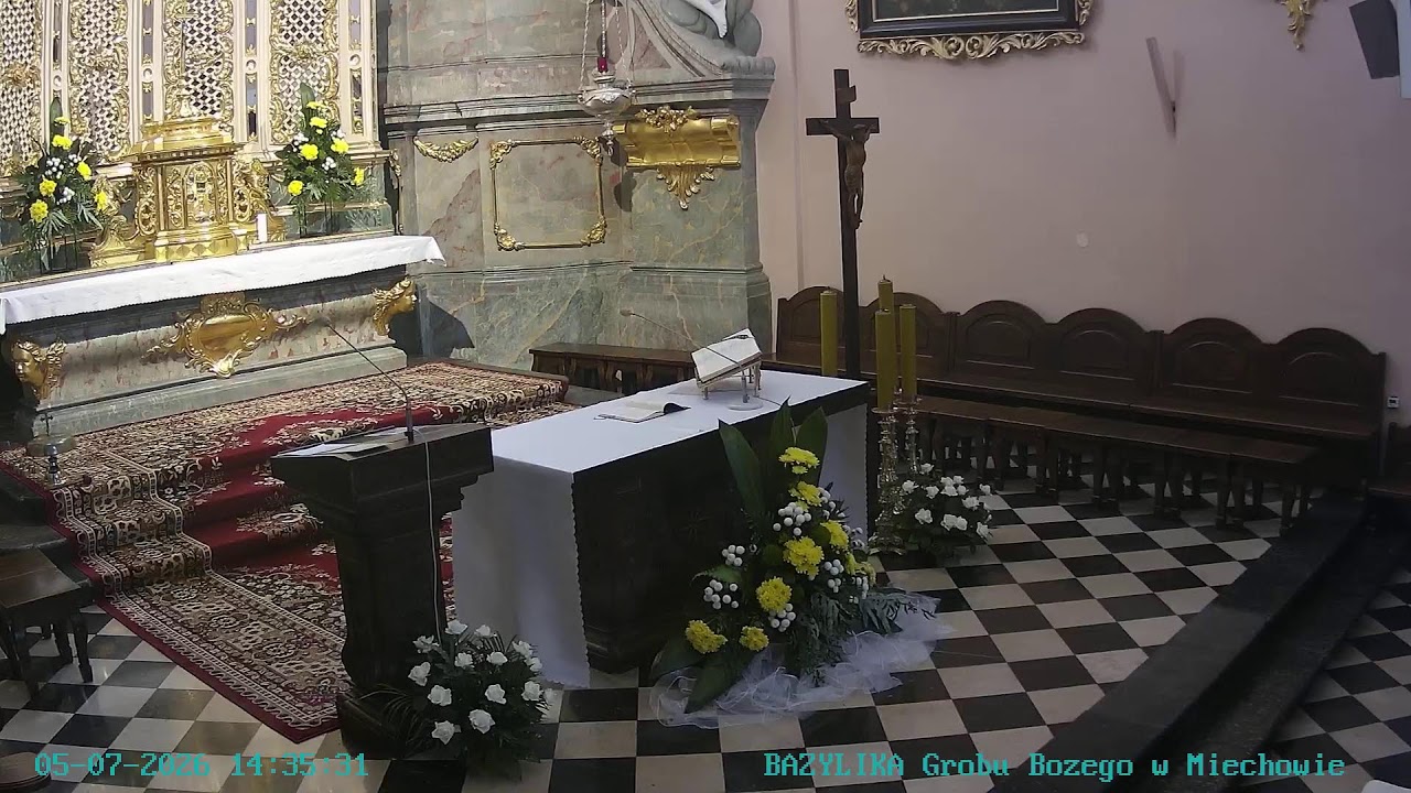 Live webcam view of Basílica del Santo Sepulcro de Miechów