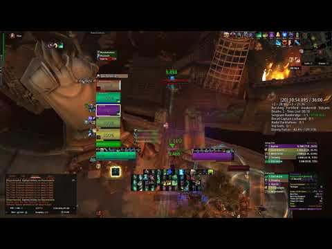 +20 Siege of Boralus (Timed) - Bursting, Volcanic, Fortified, Awakened - Mistweaver PoV