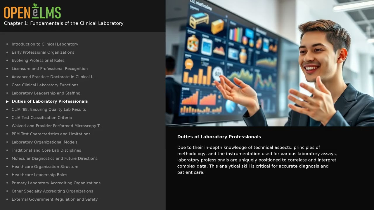 Chapter 1 Fundamentals of the Clinical Laboratory