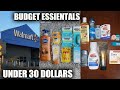 BUDGET FRIENDLY HYGIENE ESSENTIALS SHOPPING AT WALMART