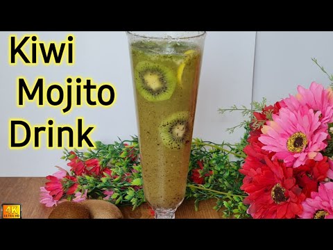Kiwi Mojito Drink Recipe | Summer Drink | Kiwi Mocktail