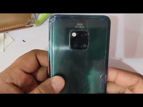 Huawei mate 20 pro dissembling back glass replacement