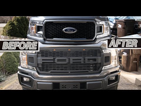How to install a the Ford (Raptor Style Grill) 2018-2020 F-150