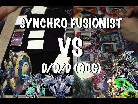 Yu-Gi-Oh Synchro Fusionist Vs D/D/D (OCG) Full Match - (May 2015)