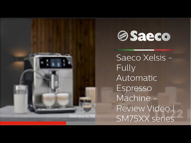 Saeco Xelsis - Fully Automatic Espresso Machine - Review Video | SM75XX series