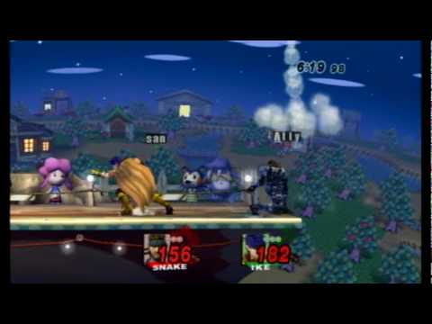 VC7 San (Ike) vs. Ally (Snake) 1 - SSBB