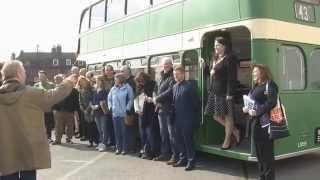 preview picture of video 'Senior Members of the Confederation of Passenger Transport visit Devizes March 14th 2015'
