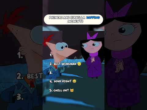 RANKING BEST PHINEAS AND ISABELLA MOMENTS #phineaseferb #disney #disneyxd #funny
