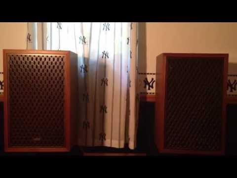 Rare! Akai SW-161 Vintage Speakers (with grills)