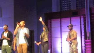 Livre&#39; in worship after singing &quot;The Only God&quot;