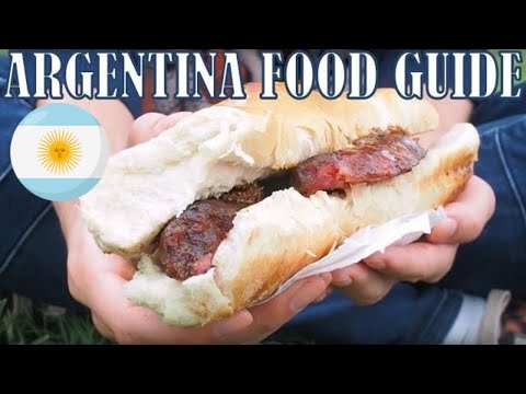 Argentina Food Guide Compilation [BEST OF ARGENTINE CUISINE]