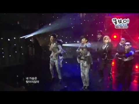 [110108] DBSK/TVXQ HoMin - Intro Maximum + Keep Your Head Down @ Music Core