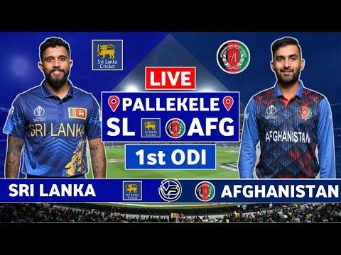 Sri Lanka vs Afghanistan 1st ODI Live Scores | SL vs AFG 1st ODI Live Scores & Commentary