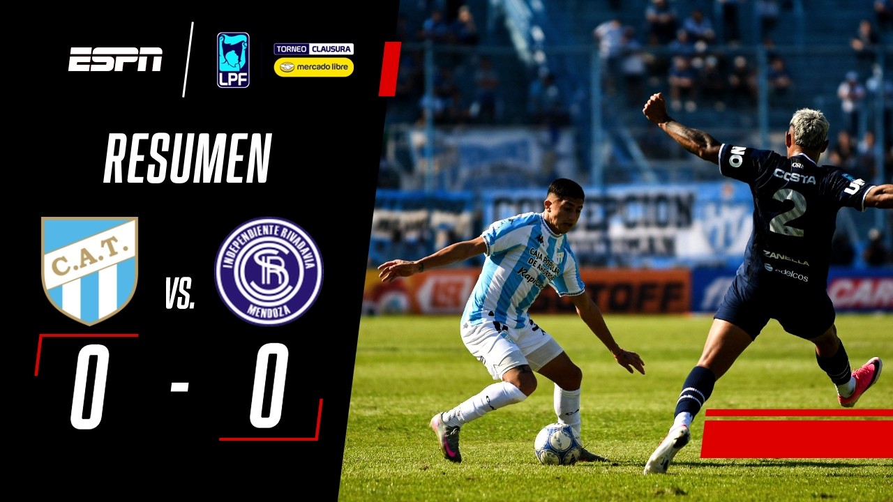 ¡ARCO CERRADO! EL DECANO Y LA LEPRA IGUALARON EN EL DEBUT | Atl. Tucumán 0-0 I. Rivadavia | RESUMEN