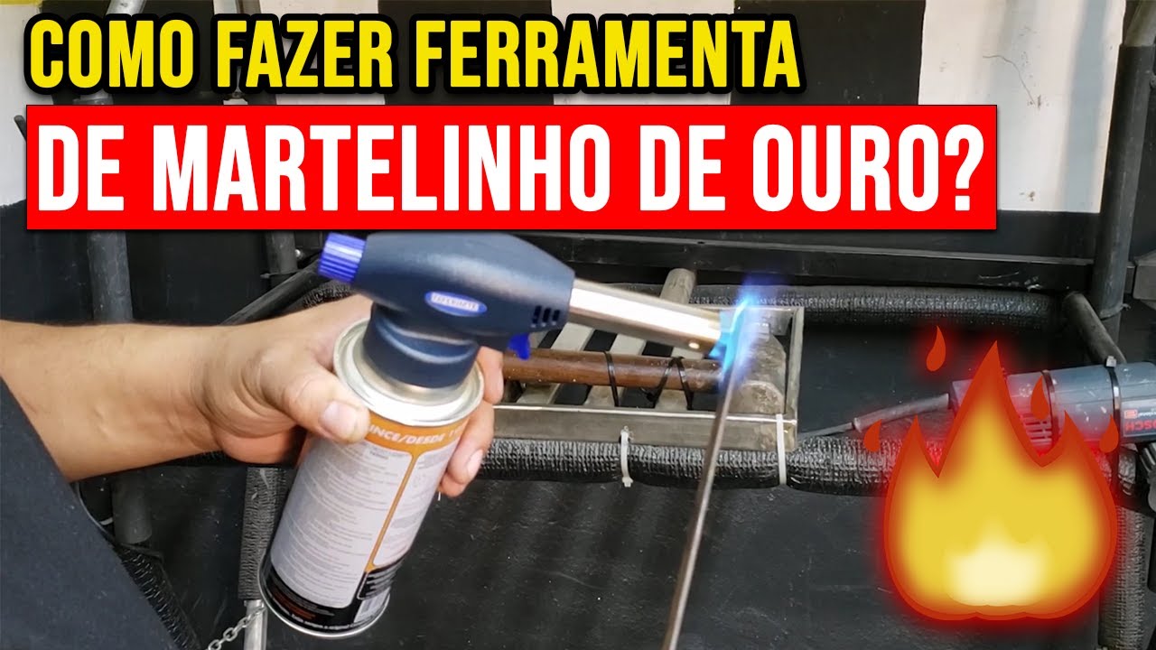 APRENDA HOJE como fazer sua ferramenta de Martelinho de Ouro! [RAIZ]