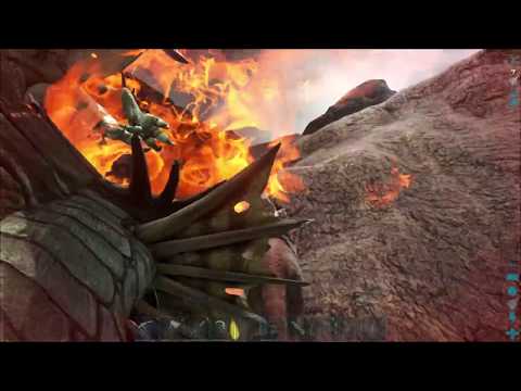 ARK: Scorched Earth -  Stealing a wyvern egg with a Thylacoleo