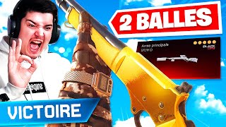 😱2 BALLES POUR TUER... CETTE CLASSE POMPE est JOUISSIVE sur WARZONE ! (nouvelle arme call of duty)