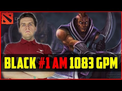 Black^ #1 Anti Mage 1083 GPM 400LH in 28MIN! | DOTA 2 Gameplay