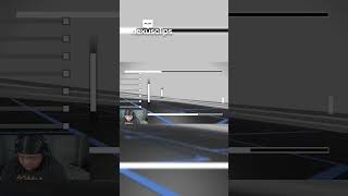 Bit. Trip Flux: I turned into a wall. it saved me  #shorts