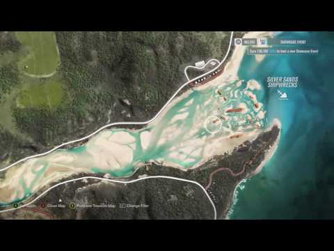 Forza Horizon 3, Career 153, Dry Reservoir Danger Sign, 745.71 Feet