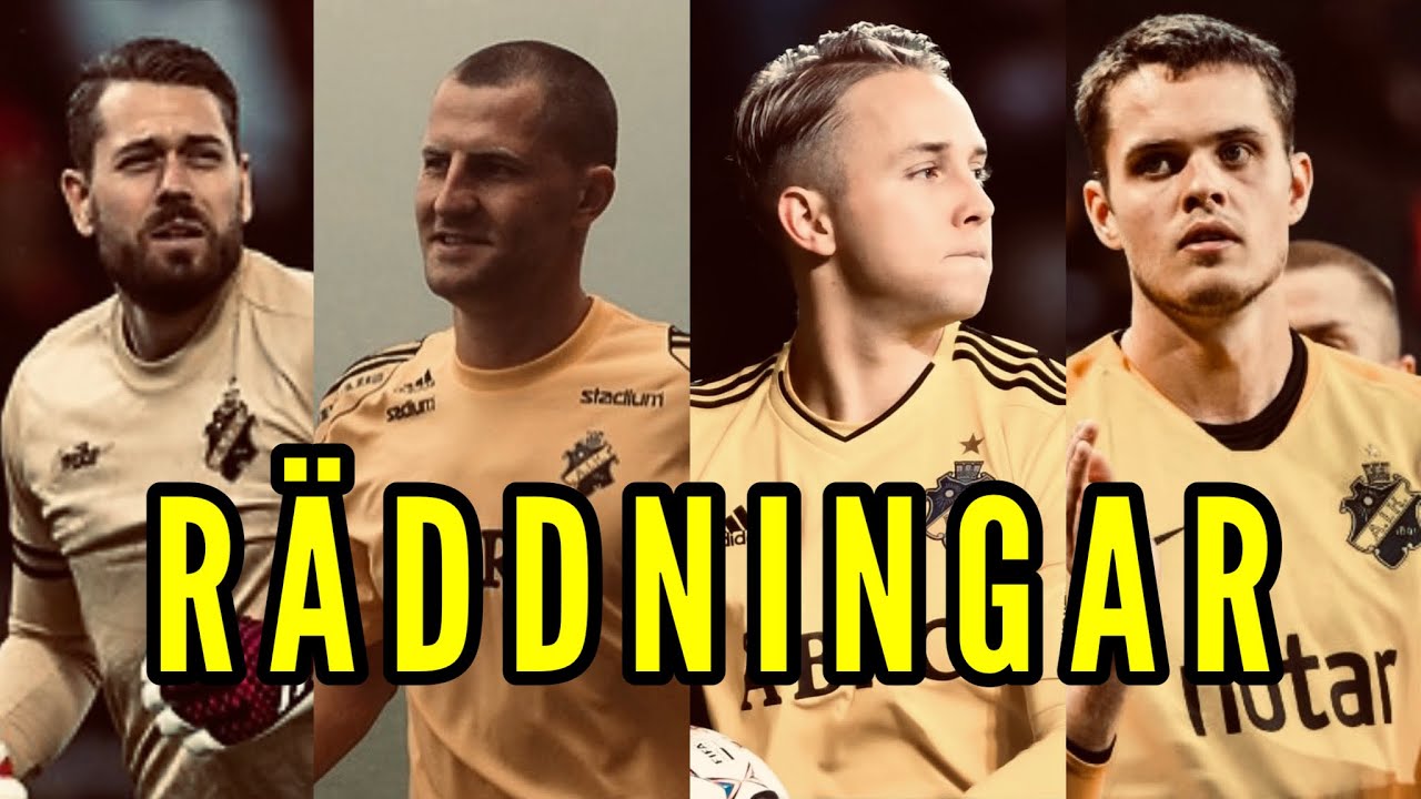 OTROLIGA RÄDDNINGAR av AIK Målvakter