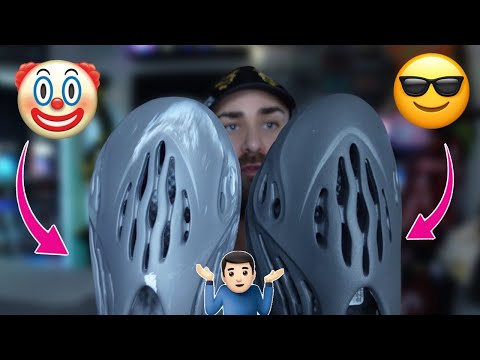 Adidas YEEZY Foam Runner - MX GRANITE vs. ONYX - Shape Comparison - MX GRANITE Shape is Wrong ?!