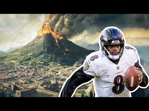 Could Lamar Jackson Scramble Out of the Eruption at Pompeii?