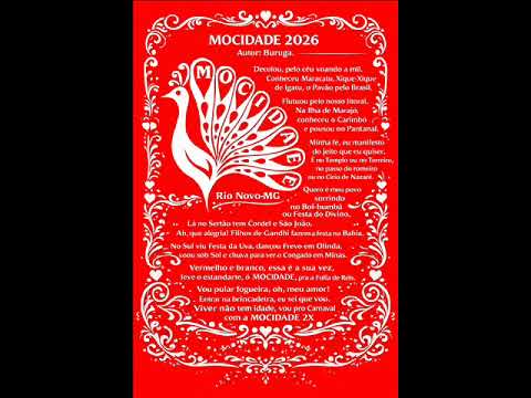 MOCIDADE CARNAVAL 2026 RIO NOVO- MG
