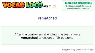 Video thumbnail for rematched