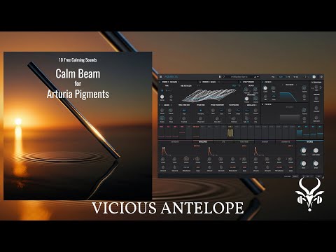 Arturia Pigments Free Presets by Vicious Antelope - Calm Beam