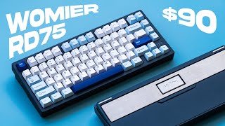 The Best $90 Keyboard - Womier RD75 Pro Review Teardown & Sound Test