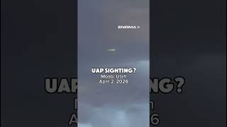 Unknown Glowing Disc? UAP Sighting?