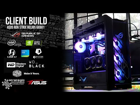 ALL ROG GAMING PC! Client Build: Panginoon | MINGLANILIA, CEBU | ASUS ROG STRIX HELIOS GX601
