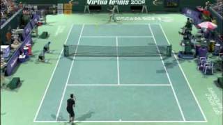 Virtua Tennis 2009: Roger Federer Vs Andy Murray PT 1/2