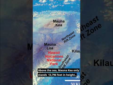 マウナケア 世界で最も高い山 (エベレストではありません!)