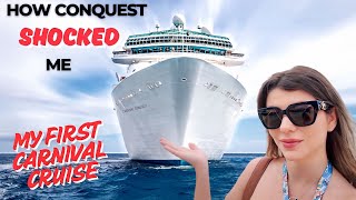 MY FIRST CARNIVAL CRUISE CHANGED MY MIND | CARNIVAL CONQUEST @CultureBlend_