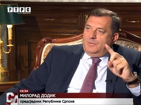 Dodik za makedonsku televiziju o prisluškivanju