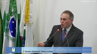 Sessão da Câmara de Vereadores Irati 20/09/2022