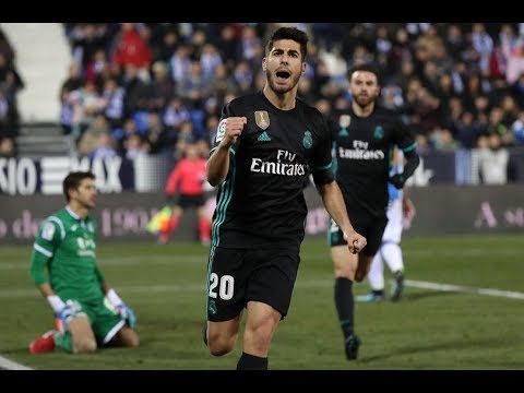 Leganes 0 : 1 Real Madrid Marco Asensio Spares Los Blancos Blushes With Last Gasp Winner