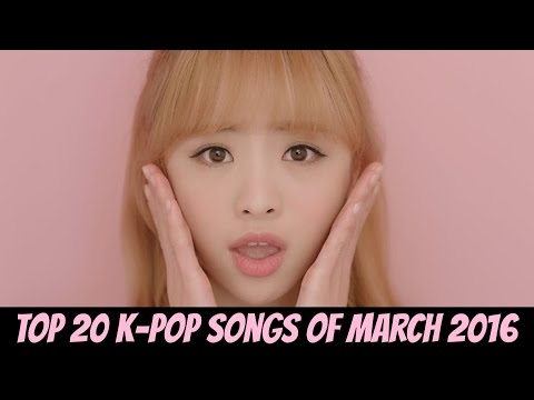 Top 20 K-POP Songs of March 2016