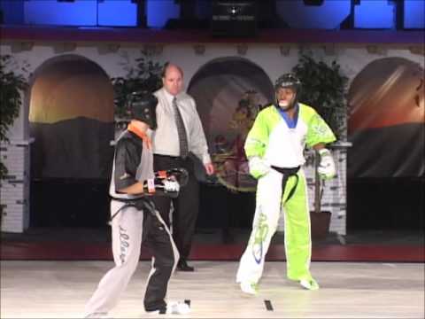 Willie Hicks vs  Patrick Salinetes Point Sparring  2011 NBL Super Grands