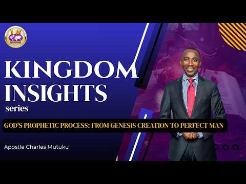 God's Prophetic Process: From Genesis Creation to Perfect Man
