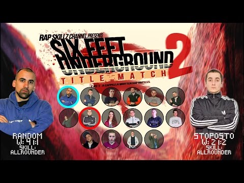 Rap Skillz - Rap Battle - Random VS Stoposto (Title Match 2016)