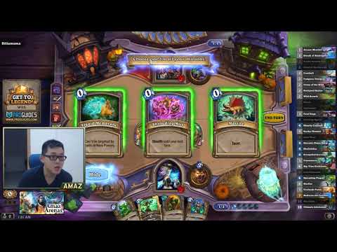 Hearthstone   Amaz 12 Wins Dual Class Arena   Mage & Druid