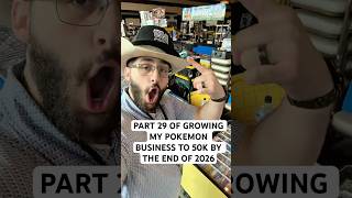 PART 29 OF GROWING MY POKEMON BUSINESS TO 50K BY THE END OF 2026 #pokemon #pokemoncards