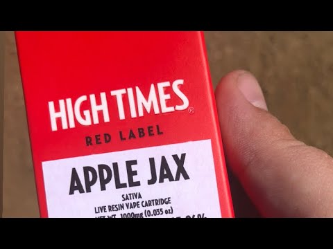 HIGH TIMES|Red Label|Apple Jax-Strain Review