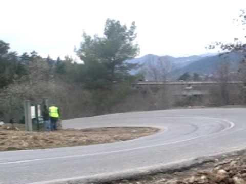 RallySprint di Andora 2008: gran traverso di Manuel Villa