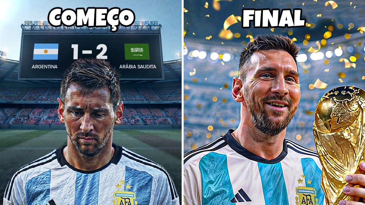 O quão GRANDE foi a copa do mundo de Lionel Messi?