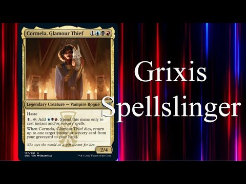 Let's Build a Grixis Spellslinger Commander Deck led by Cormela, Glamour Thief
